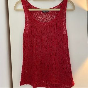 Eileen Fisher Italian yarn loose knit tank